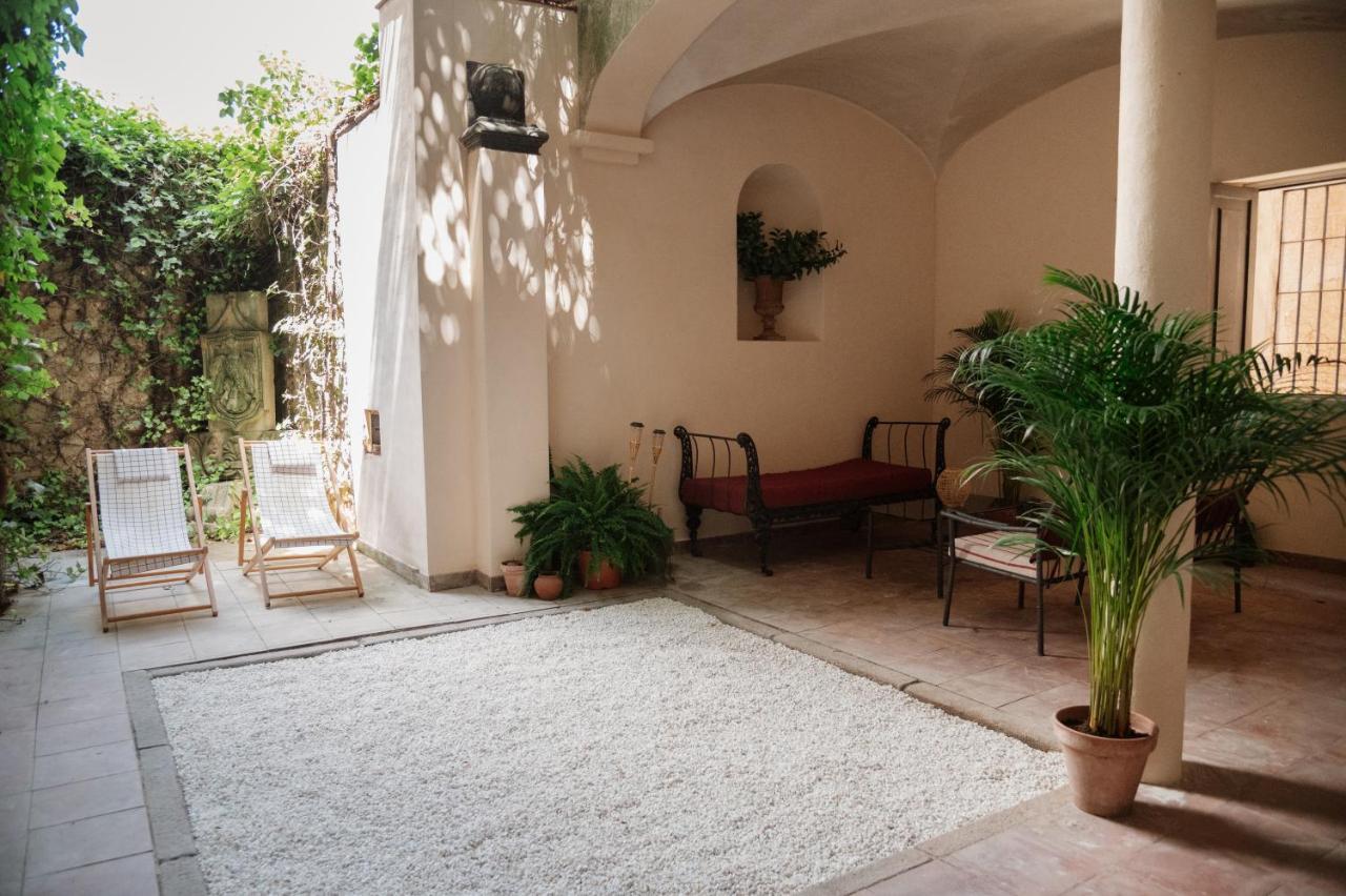 Caces Casa Aguila Casco Antiguo Patio Privado 아파트 외부 사진