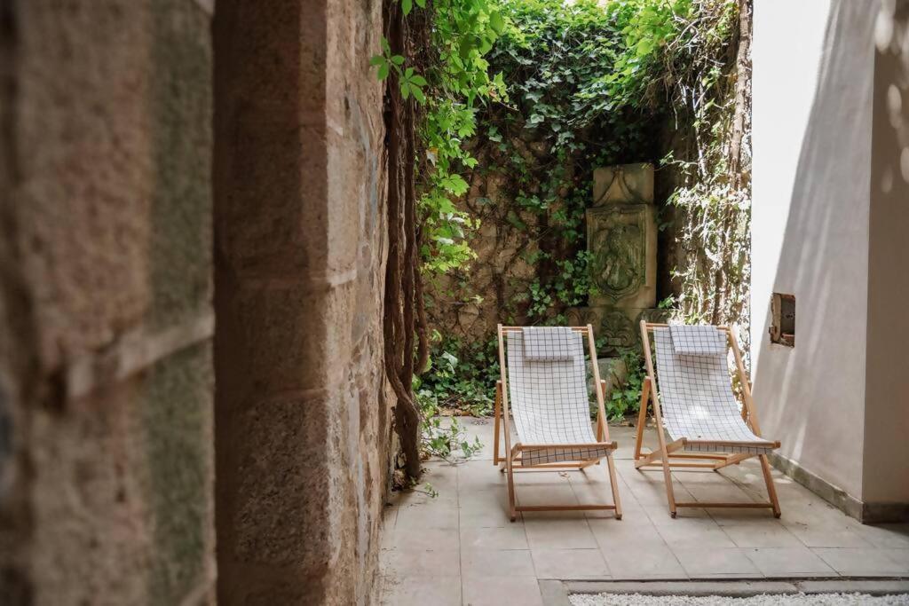 Caces Casa Aguila Casco Antiguo Patio Privado 아파트 외부 사진